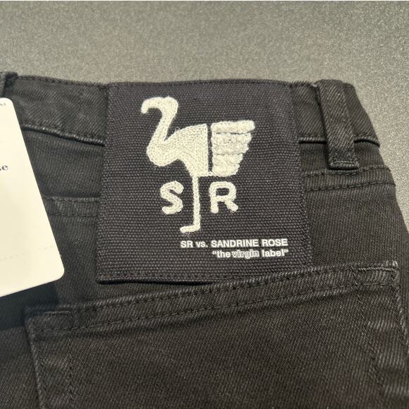 NWT SR vs. Sandrine Rose Distressed Skinny Jeans – Black, Women’s Size 25 - Picture 10 of 10